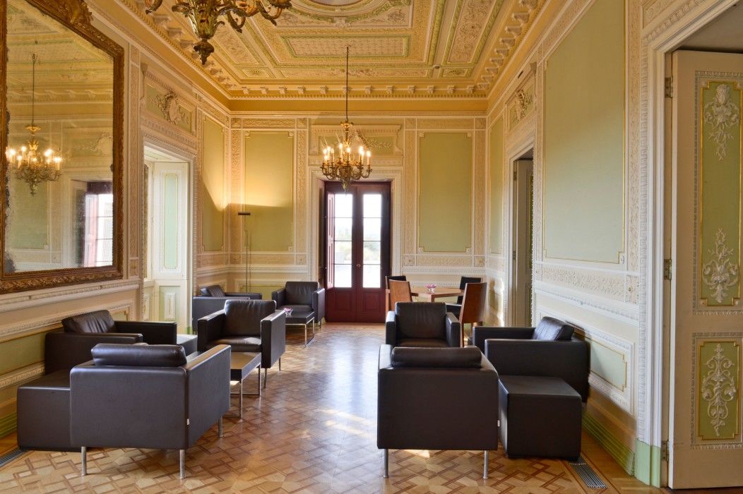 Pousada Palacio De Estoi - Small Luxury Hotels Of The World Exterior foto The waiting room